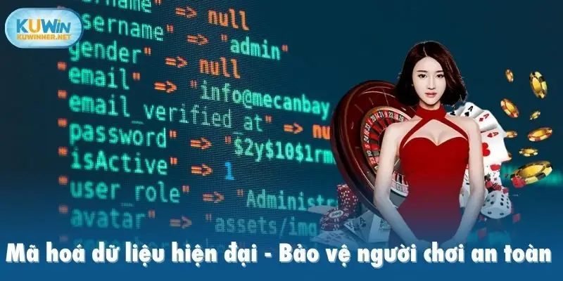 Mã hoá dữ liệu hiện đại, bảo vệ người chơi an toàn theo chính sách bảo mật