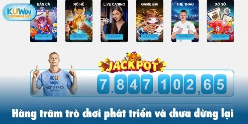 Hàng trăm trò chơi phát triển và chưa dừng lại 